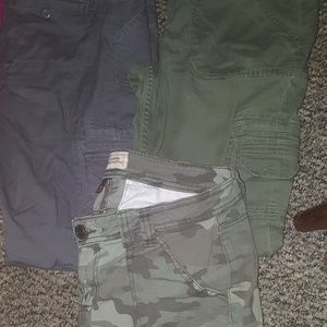 3 pairs of cargo pants